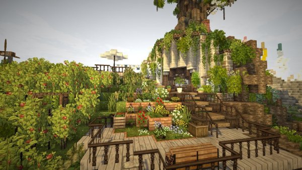 Садик майнкрафт