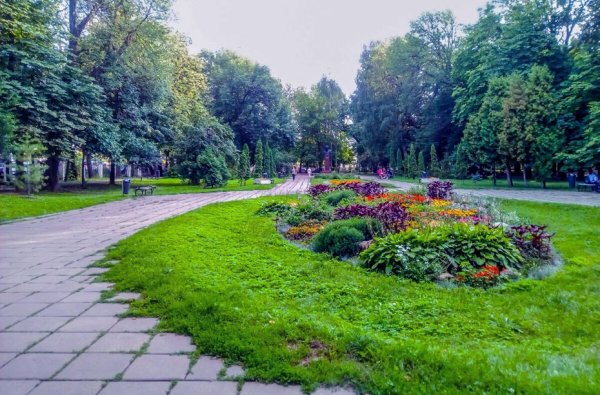 Верхний городской сад Рязань