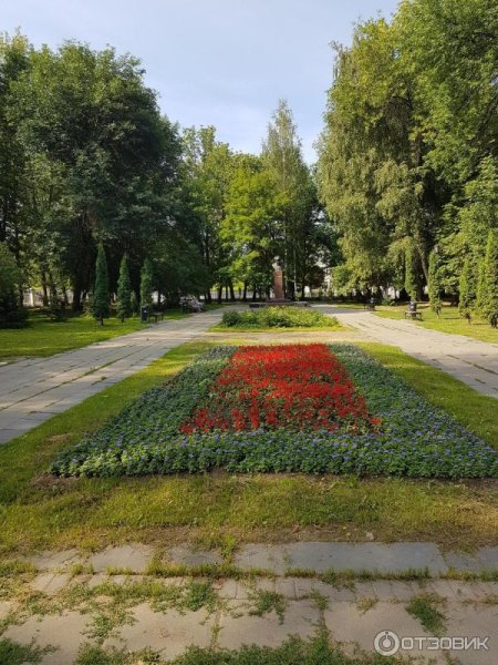 Рязань парк на улице Ленина
