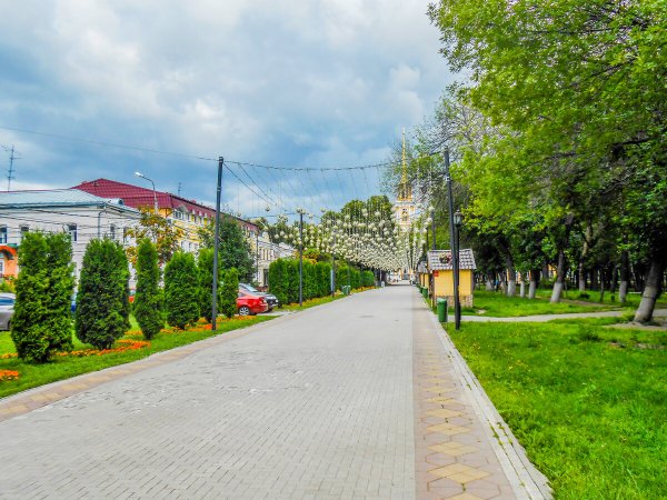 Трубежная набережная Рязань