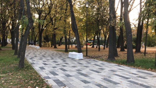 Верхний городской сад Рязань
