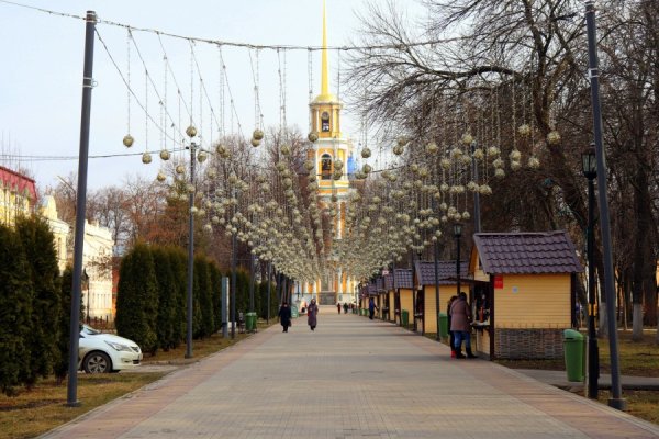 Соборный парк Рязанского Кремля