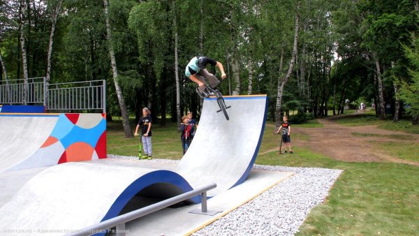 Скейт парк ЦПКИО Рязань