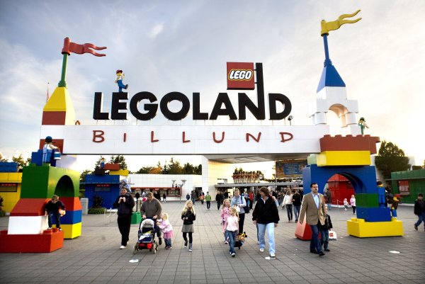 Лего парк Дания Legoland