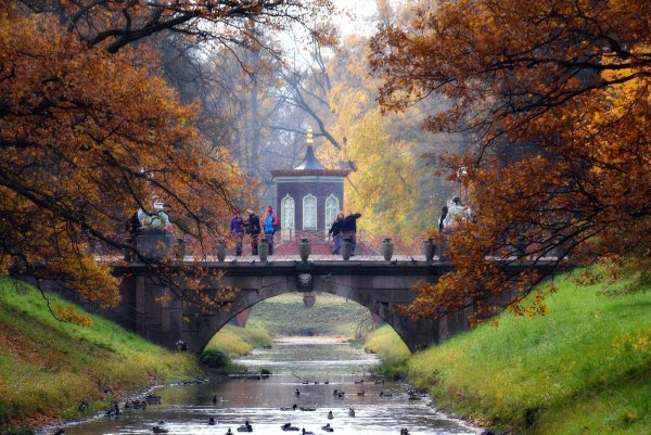 Крестовый мост в Царском селе