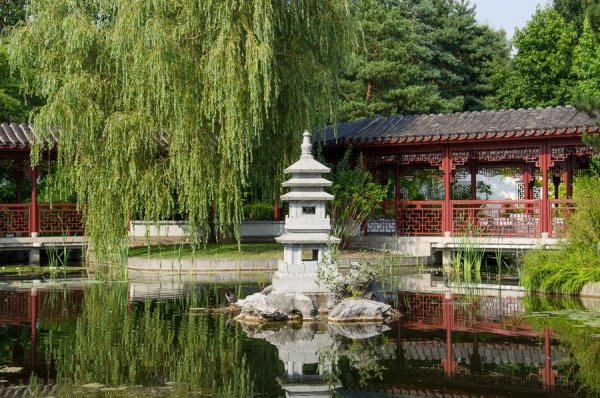 Китайский парк Самарканд