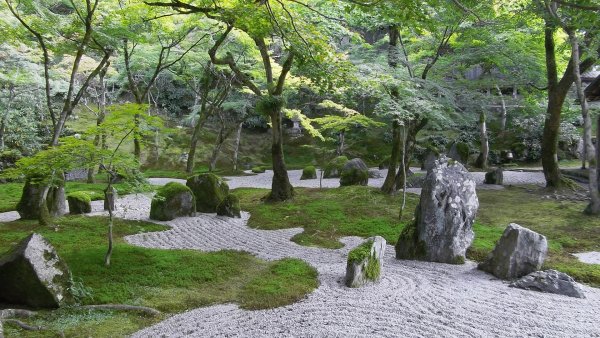 Парк камней сад камней Япония