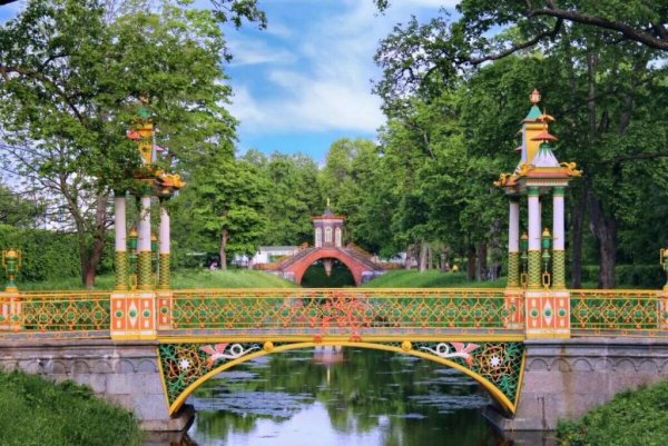 Малые китайские мосты в Царском селе
