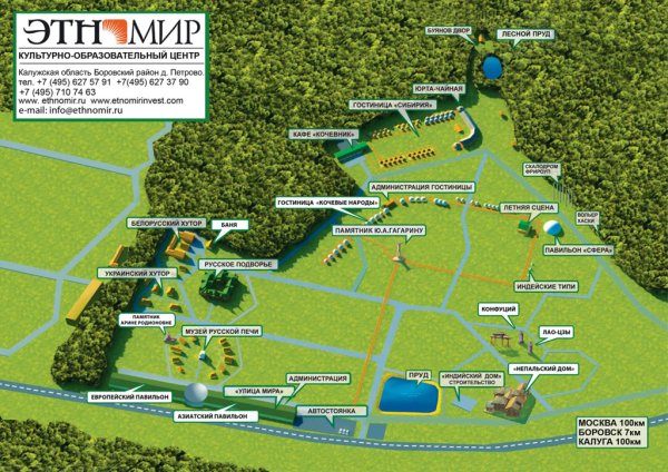 Этномир Петрово Калужская область