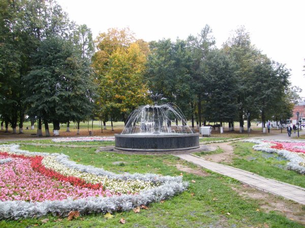 Парк Липки фонтан Владимир