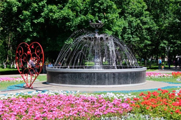 Парк Липки фонтан Владимир