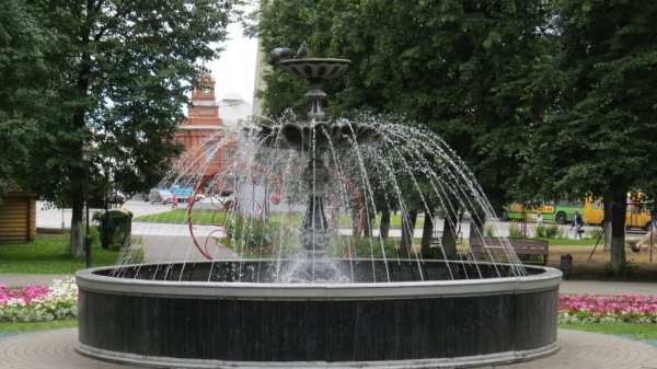 Парк Липки фонтан Владимир