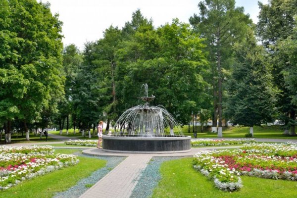 Парк Липки фонтан Владимир