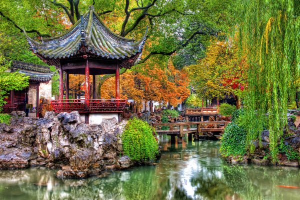 Шанхай парк Юйюань