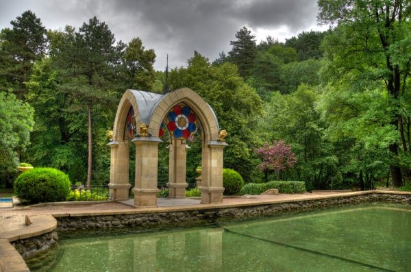 Кисловодск парк стеклянная струя