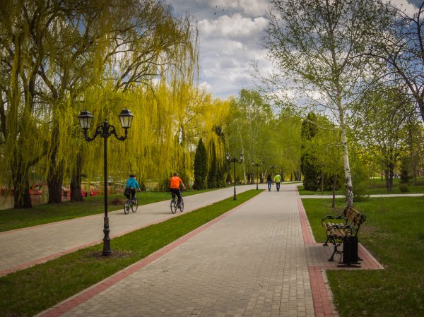 Парк в Алексеевке Белгородской обл
