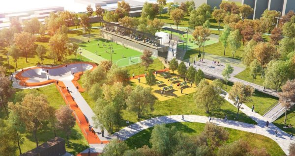 Новый парк в Белгороде