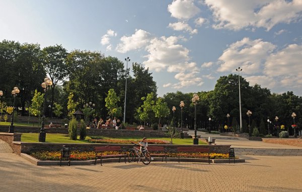 Донецк парк Щербакова обли