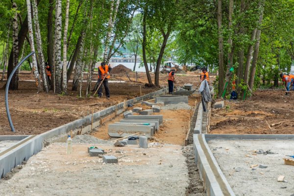 Парк Капотня благоустройство