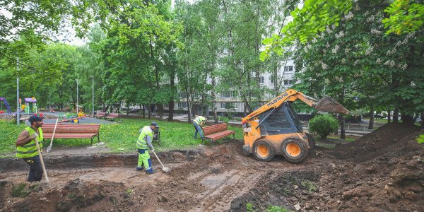 Благоустройство территории рабочие