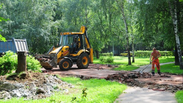 Расчистка и планировка территории