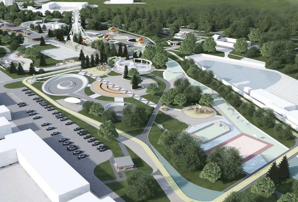 Нижний парк Липецк 2020 реконструкция