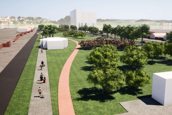 Парк в Южном Оренбург проект