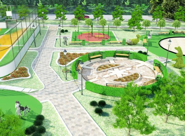 Благоустройство пришкольной территории