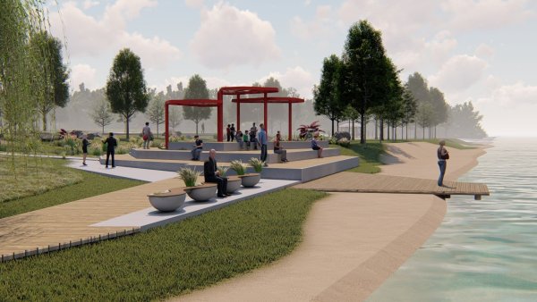 Сквер на Шуваловском проспекте