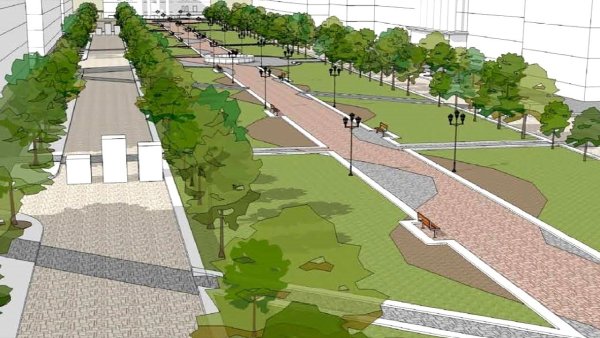 Электросталь благоустройство бульвара