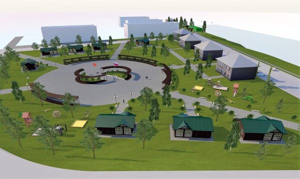 Проект парковой зоны