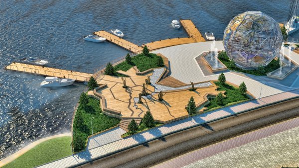 Проект Прибрежный парк Тольятти