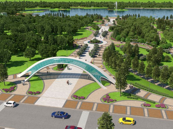 Благоустройство парковой зоны