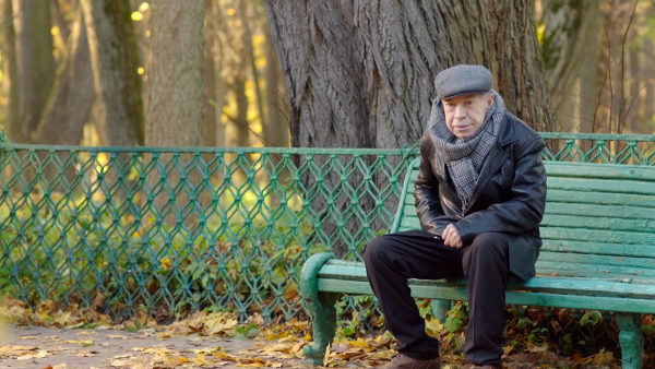 Старики на лавочке