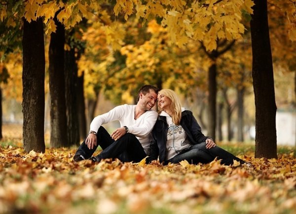 Осень влюбленные