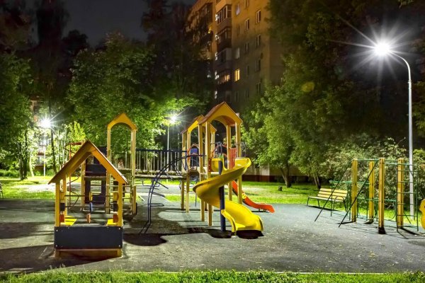 Освещение детской площадки