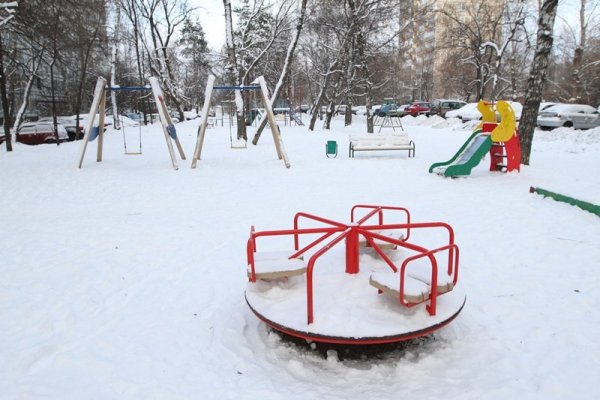Площадка зимой
