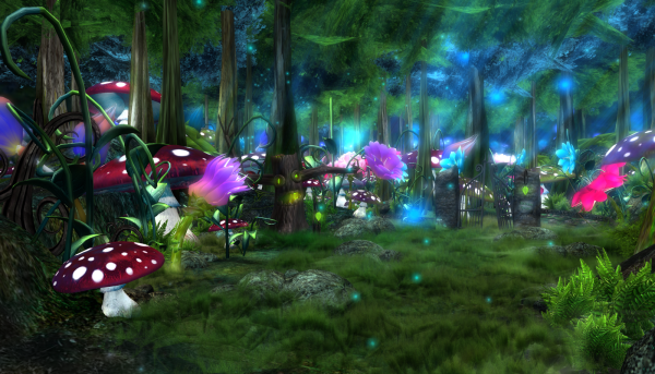 Сказочный лес Алиса в стране чудес