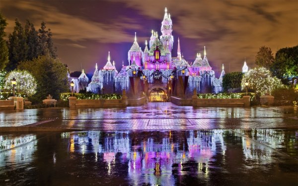 Sleeping Beauty Castle Диснейленд