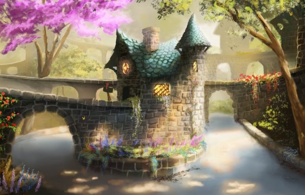 Красивые сказочные домики