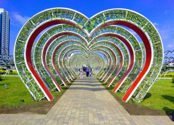 Цветочный парк Чечня