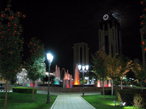 Голубинский парк в Грозном