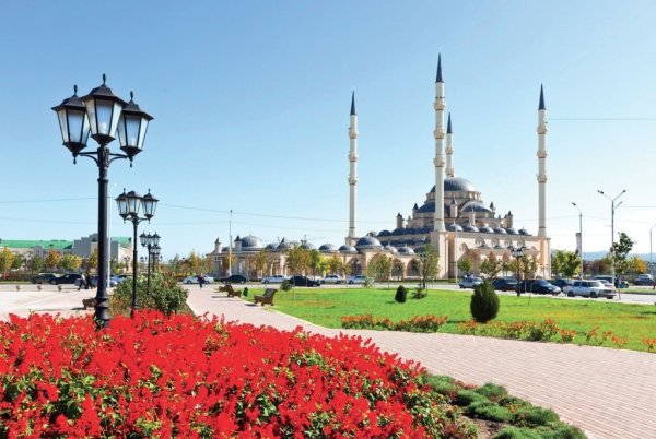 Город Чечня Грозный парк