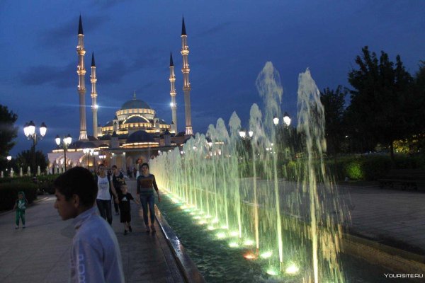 Фонтан в Грозном