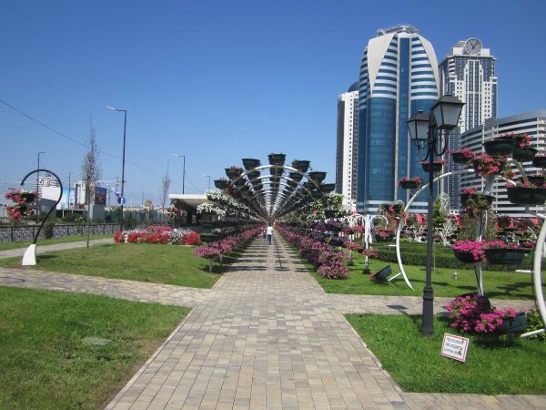 Ташкала парк в Грозном 2022