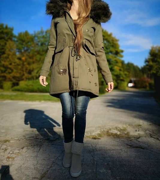 Парка Odri хаки