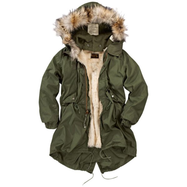 Меховая парка для охоты