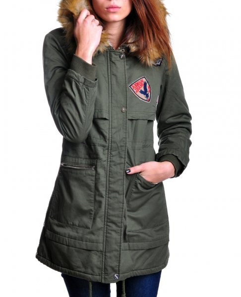 Куртка парка женская