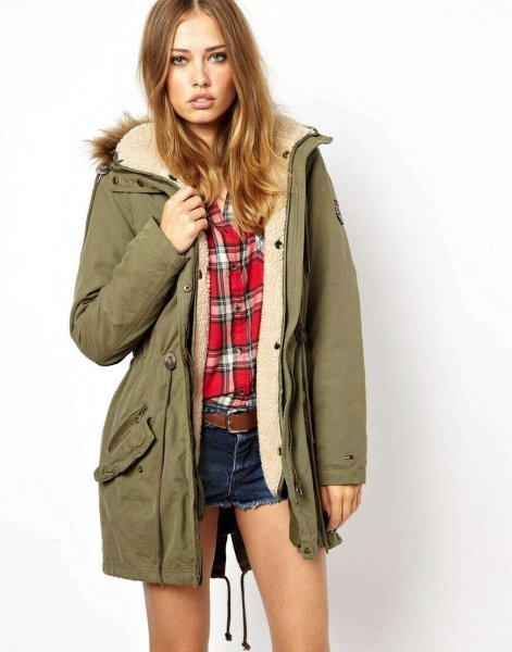 Парка Tommy Hilfiger женская