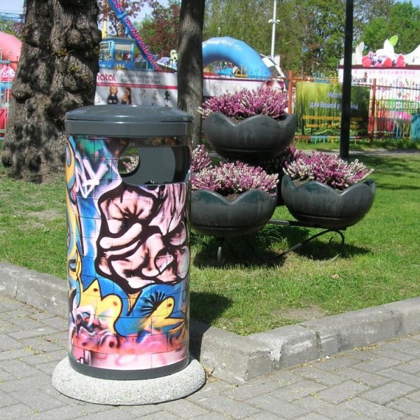 Необычные урны для мусора